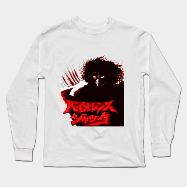 Violence Jack Long Sleeve T-Shirt by ekkusu